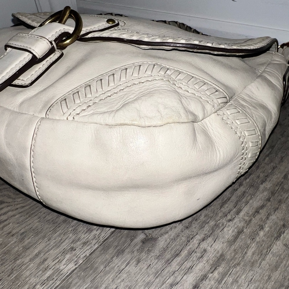 🍒 Vintage Coach Poppy Whipstitch Hobo Bag - Picture 9 of 14